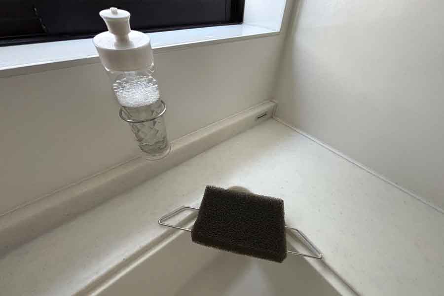 水が溜まる部分がないので衛生的【写真：伊藤まき】