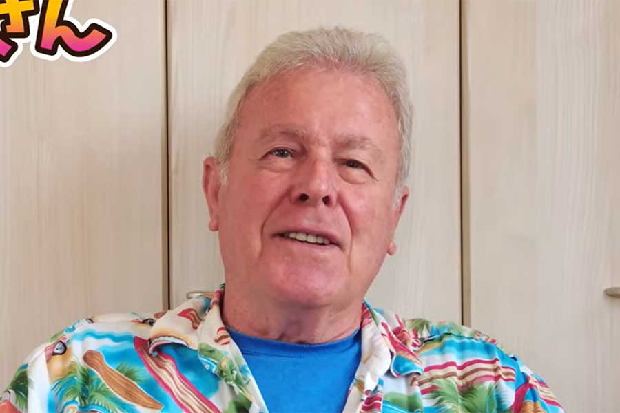 アメリカ人の夫・ハニさん（スクリーンショット）