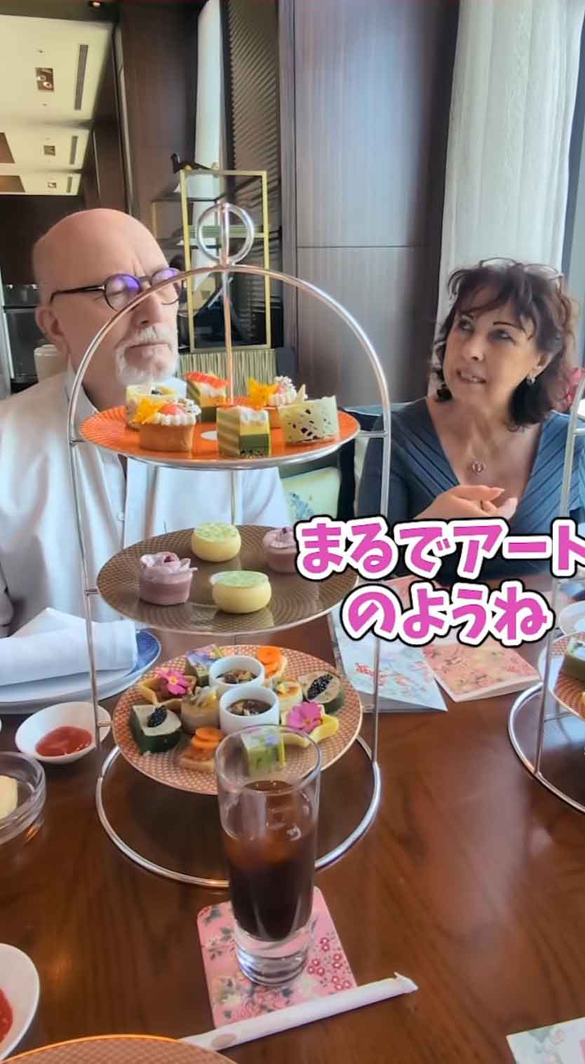 日本で体験したアフタヌーンティーに感動（スクリーンショット）