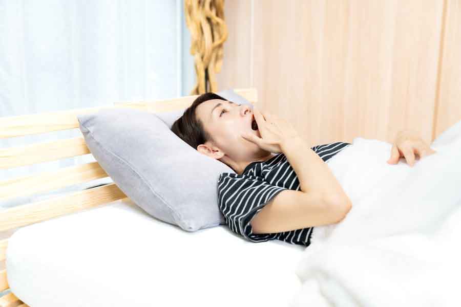 寝るときに意識する枕の位置（写真はイメージ）【写真：写真AC】