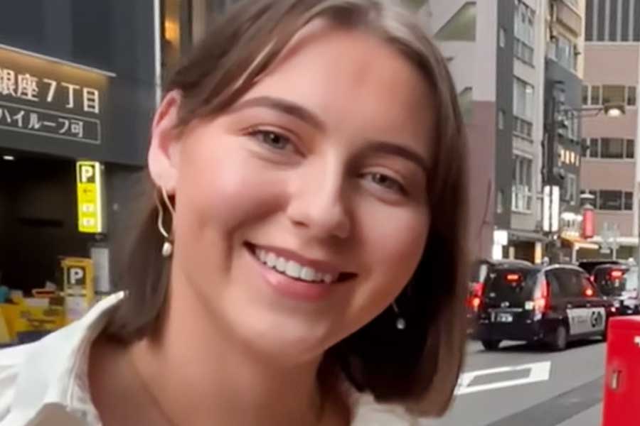 アイルランド人のローラさん（スクリーンショット）