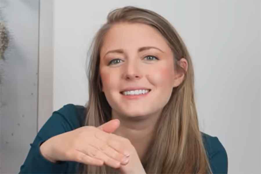 アメリカ人YouTuberジェイソンさんの妻・リネルさん（スクリーンショット）