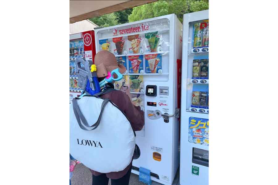 「夏休み中の母親なんて、まぁ戦士みたいなものです」とメッセージを添えた、実際の写真【写真提供：すずこ（@suzukopopopopo）さん】