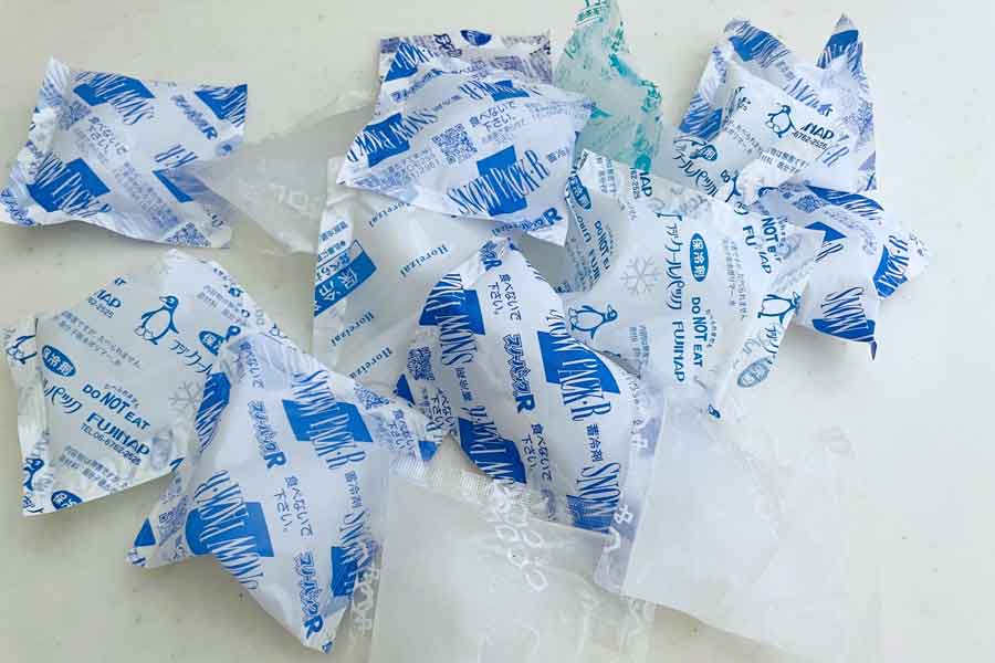 溜め込んでしまいがちな保冷剤（写真はイメージ）【写真：PIXTA】