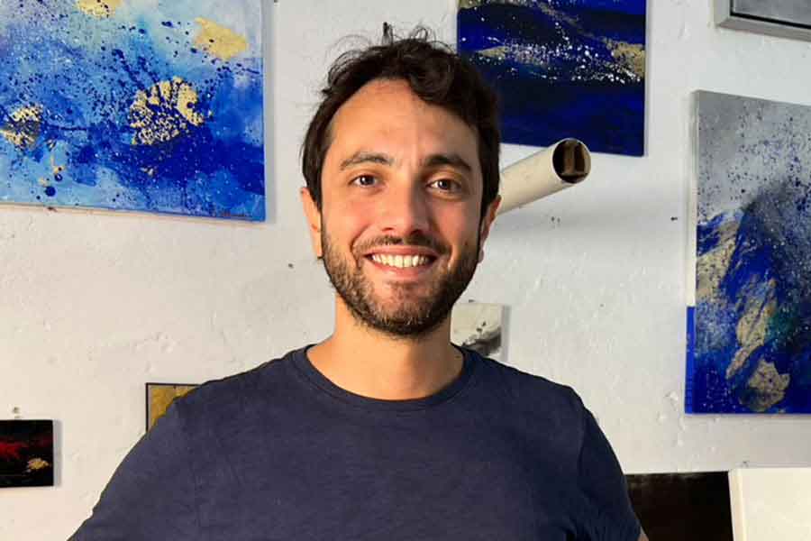 イタリア人のプリニオ・マチェッラさん【写真提供：プリニオ・マチェッラ】