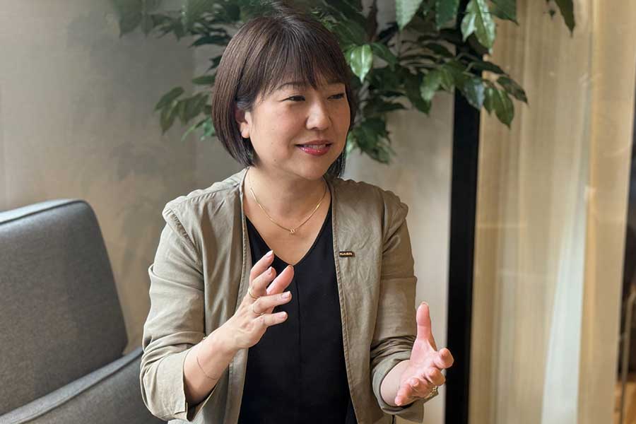 マークスライフ株式会社で常務取締役を務める笹尾里枝さん【写真提供:笹尾里枝】