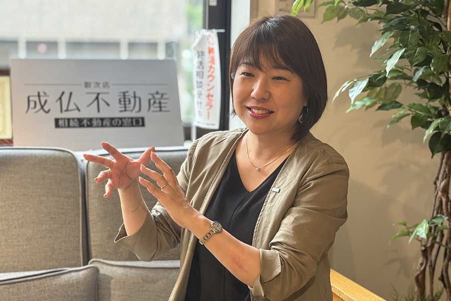 マークスライフ株式会社で常務取締役を務める笹尾里枝さん【写真提供：笹尾里枝】