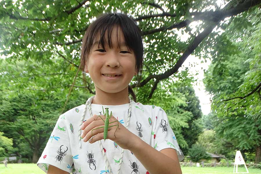 「虫ぐるい湊」のニックネームで活動している木下湊太くん【写真：Hint-Pot編集部】