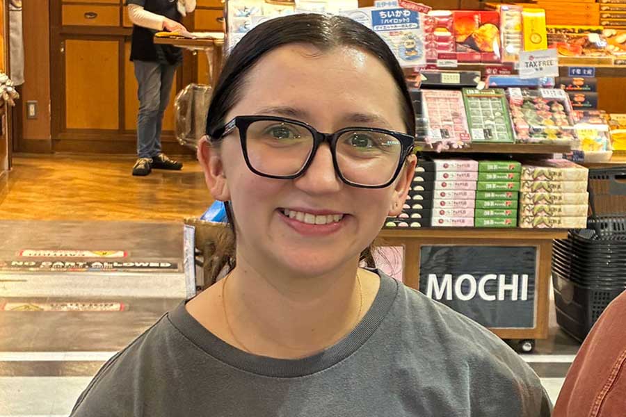 ニュージーランド出身のキャスさん【写真：Hint-Pot編集部】