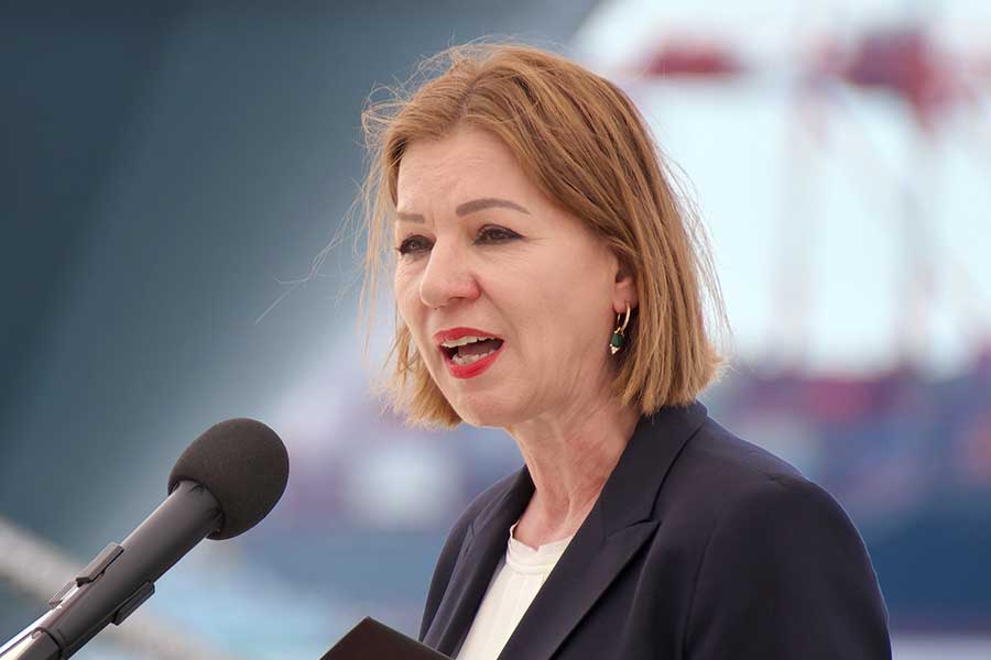 ペトラ・ジグムント駐日ドイツ連邦共和国特命大使【写真：Aflo】