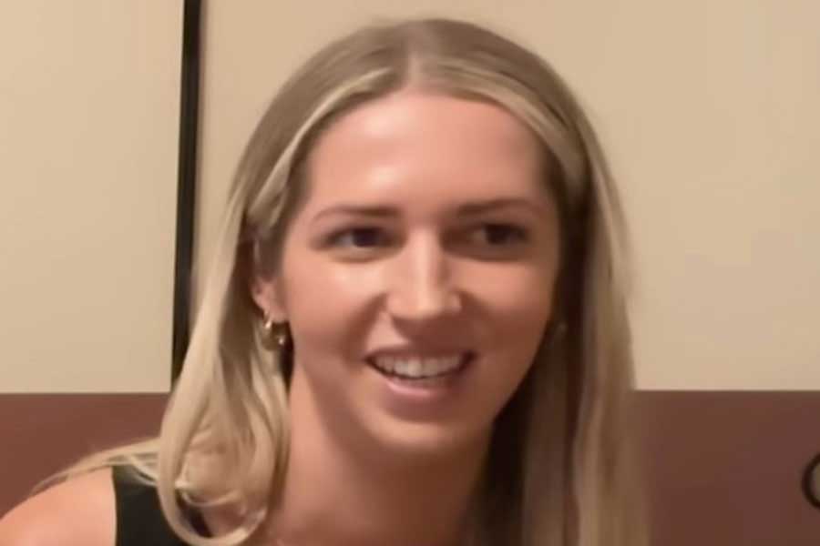 ウェールズ出身のベスさん（スクリーンショット）