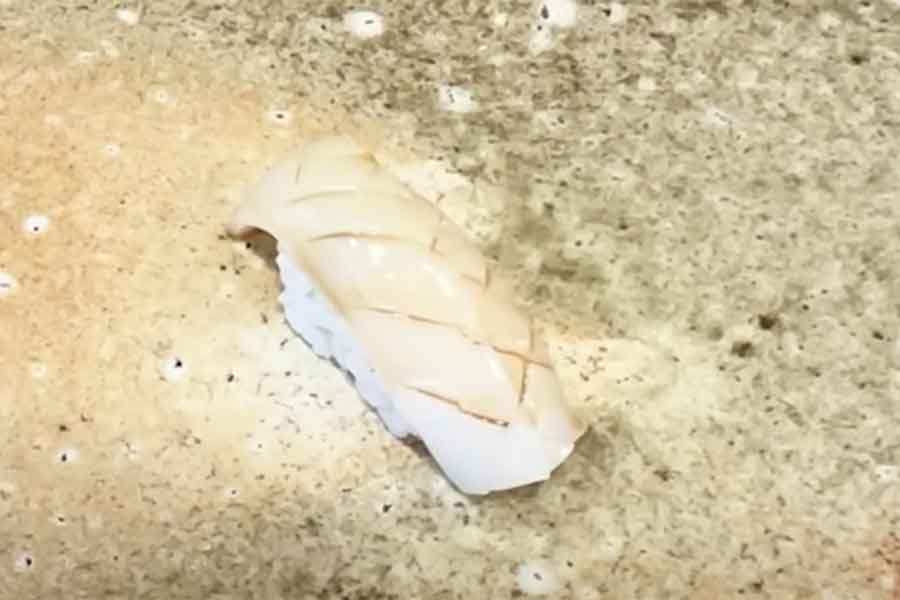 イカの握り（スクリーンショット）