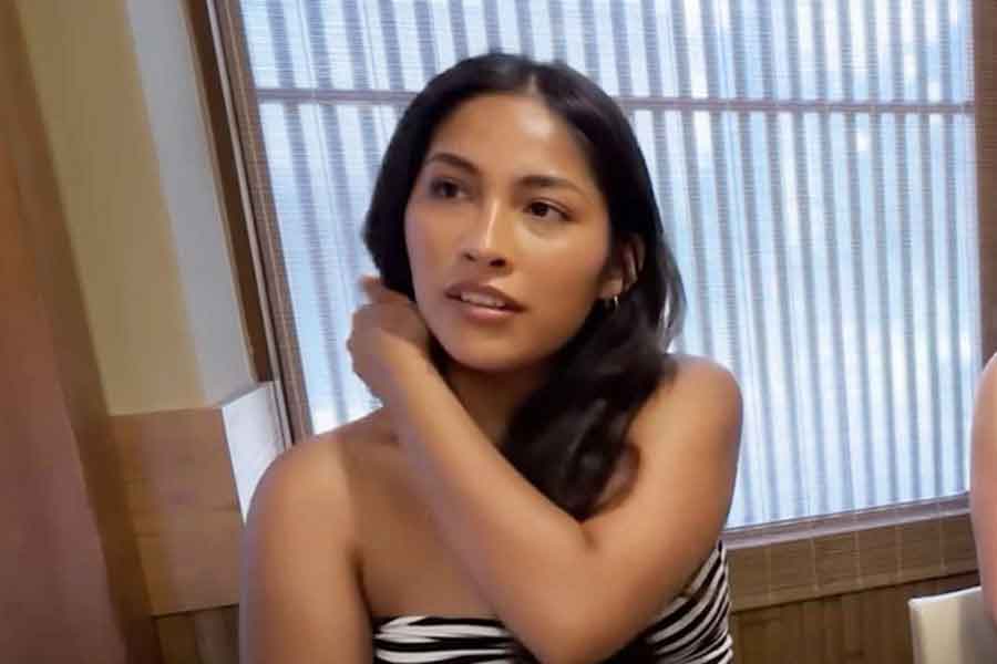 アメリカの現状を語るマーシャさん（スクリーンショット）