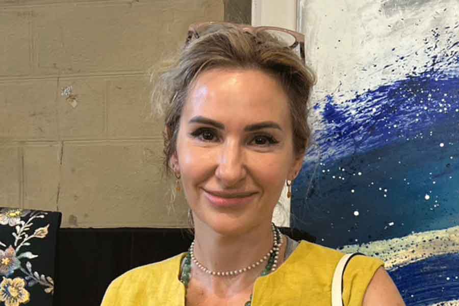 アメリカ出身で、イタリアに帰化したスザンヌ・プレパラータさん【写真:Hint-Pot編集部】