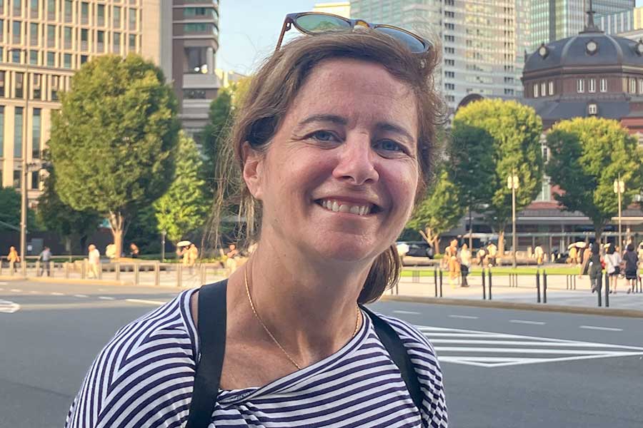 イタリアから来たアレクサンドラさん【写真：Hint-Pot編集部】