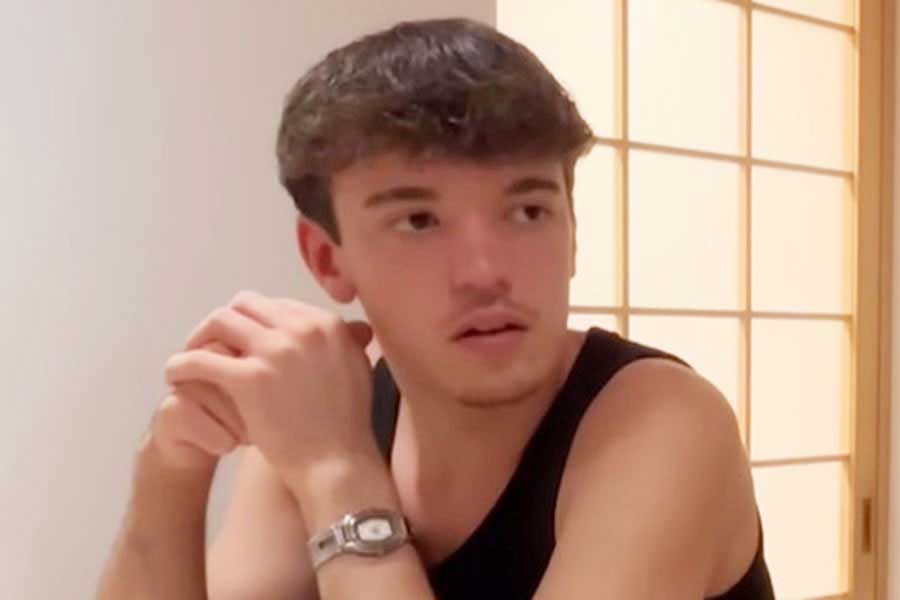 ドイツからやってきたフィンさん（スクリーンショット）