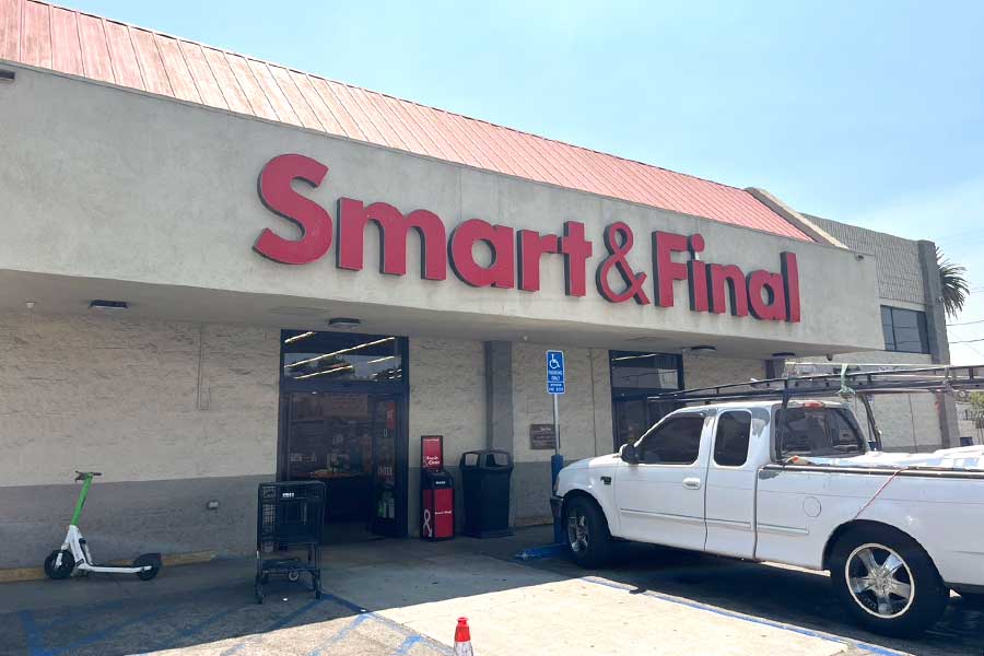 アメリカのスーパーマーケット【写真:Yo】