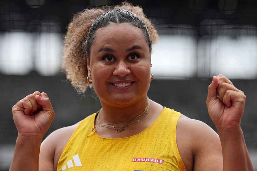 スウェーデン代表のバネッサ・カムガ選手【写真：Aflo】