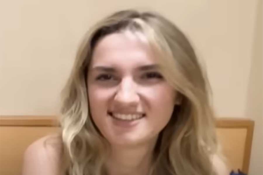 コソボ共和国出身のアンゾさん（スクリーンショット）