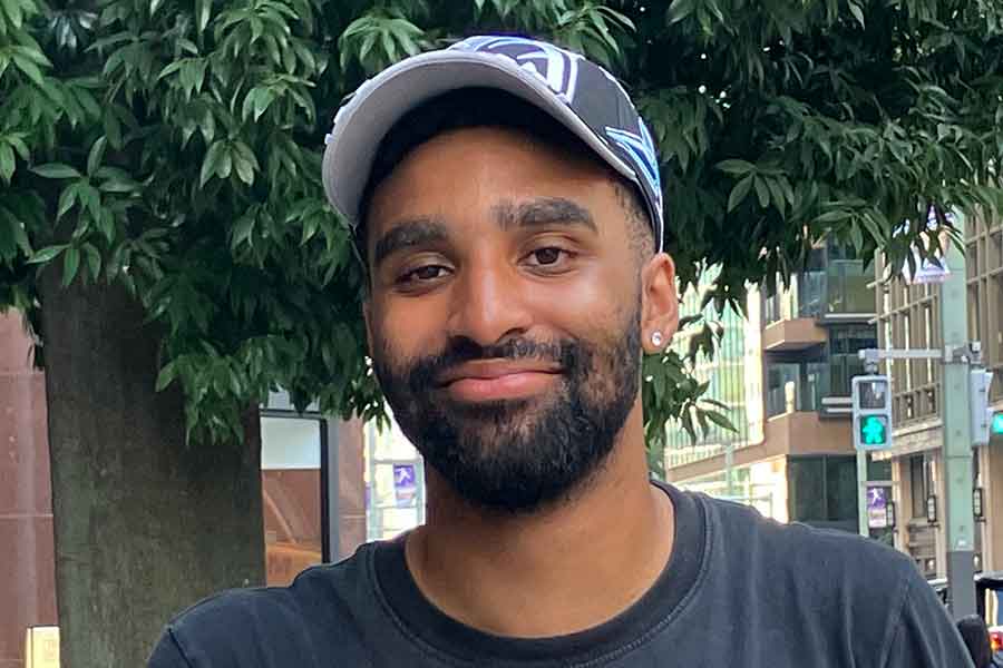 アメリカ・シアトルから来たアンドリューさん【写真：Hint-Pot編集部】