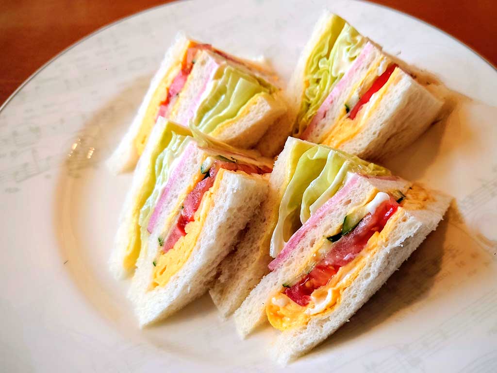 日本のサンドイッチに感動（写真はイメージ）【写真：写真AC】