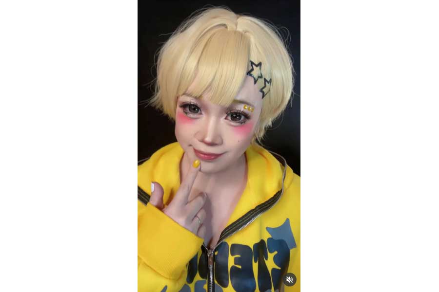 ピカチュウの特徴を再現した女の子に大変身(スクリーンショット)