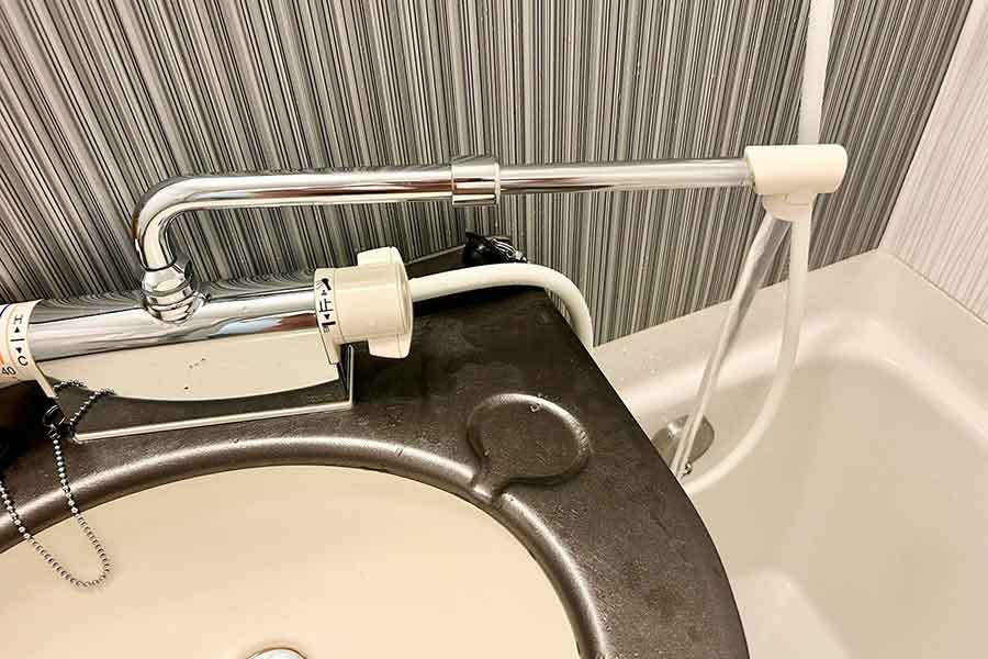 蛇口が伸びる仕様になっていたことに衝撃【写真提供：四星球まさやん《本物》（@masayuki_web）さん】