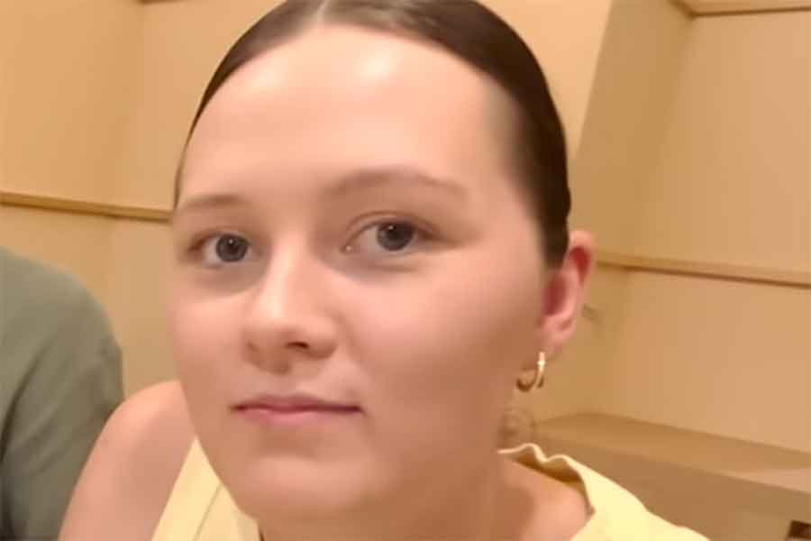 オーストラリア人のクロエさん（スクリーンショット）