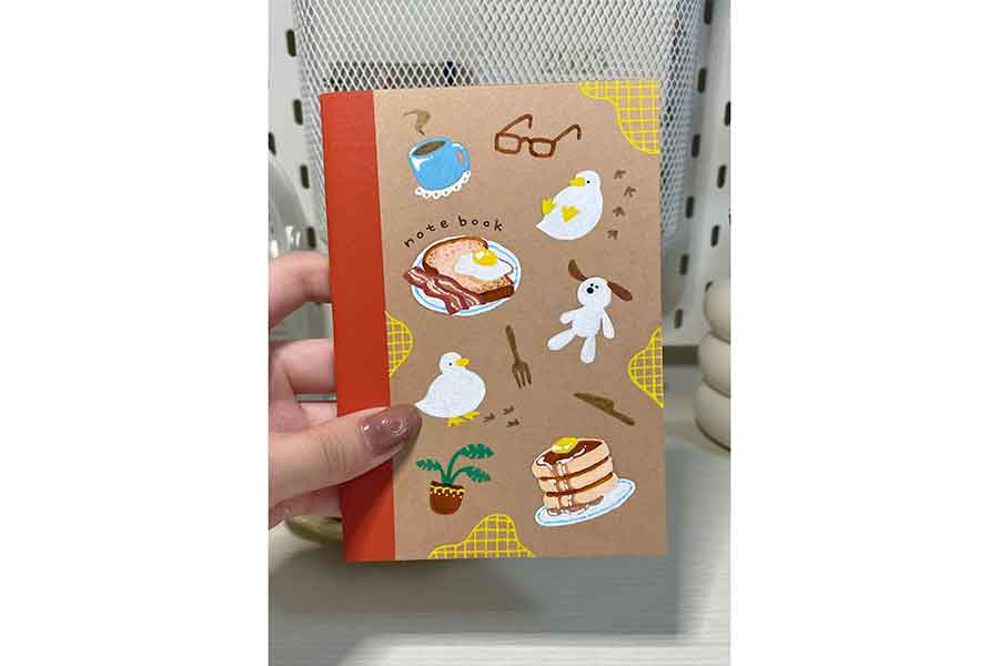 話題になったノート【写真提供：あむらこ（@illustkakuyo_n）さん】