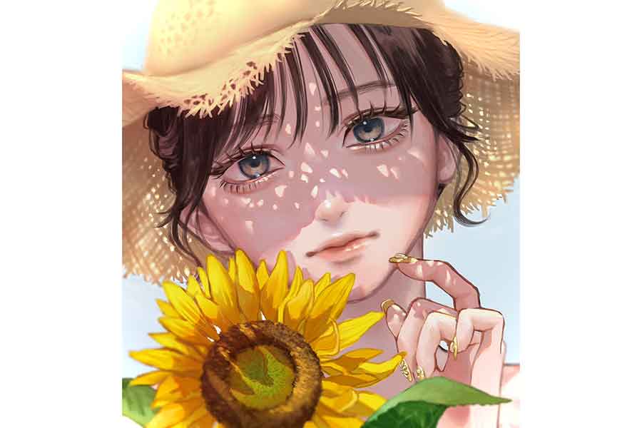 美しいイラストも【画像提供：あむらこ（@illustkakuyo_n）さん】