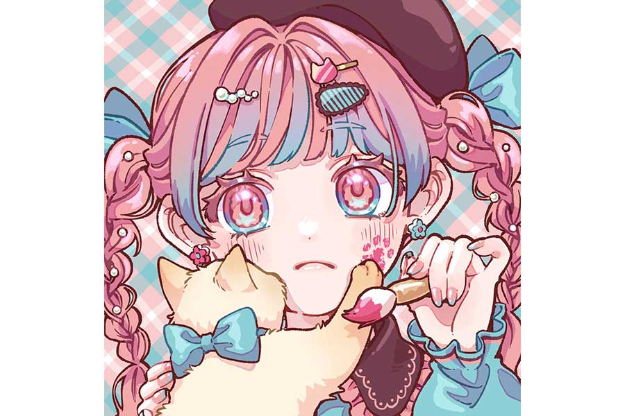 イラストレーターのあむらこさんが描いたイラスト【画像提供：あむらこ（@illustkakuyo_n）さん】