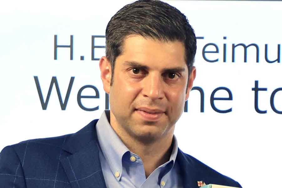 ジョージア大使のティムラズ・レジャバさん【写真：産経新聞社】