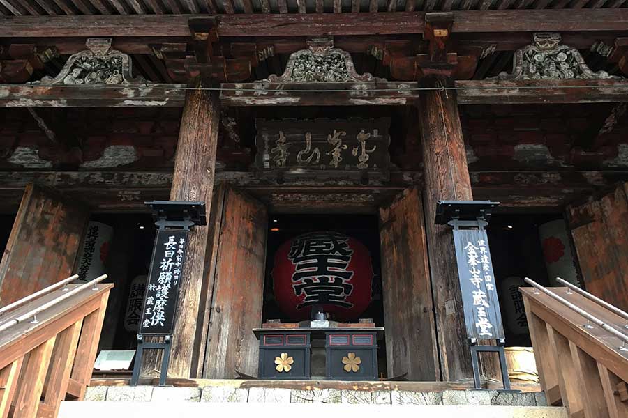 片山さんが山伏という生き方に出合った金峯山寺蔵王堂。金峯山修験本宗の総本山にして、国宝・世界遺産【写真提供:片山文恵】