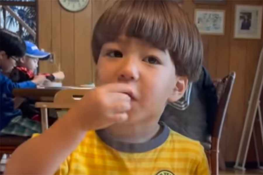 次男のリノくん(スクリーンショット)