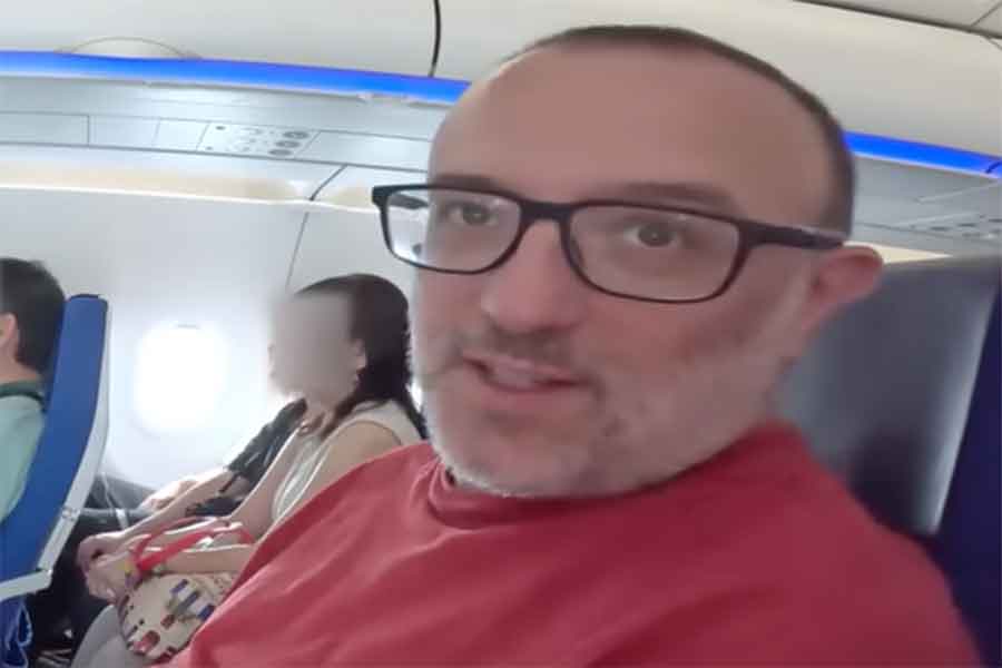 Mamiさんの夫でフランス人の「お父ちゃん」（スクリーンショット）