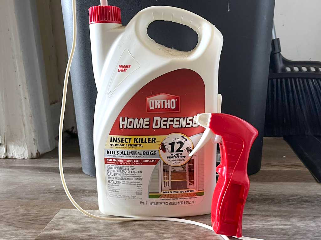 ホームステイ先の家にあった防虫剤【写真：Yo】