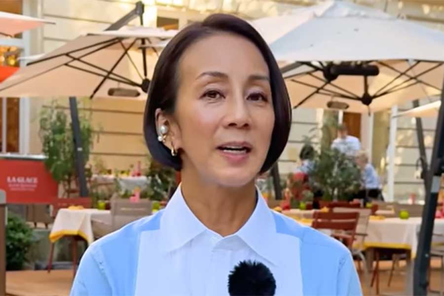 子育て方針を語った中村江里子さん（スクリーンショット）