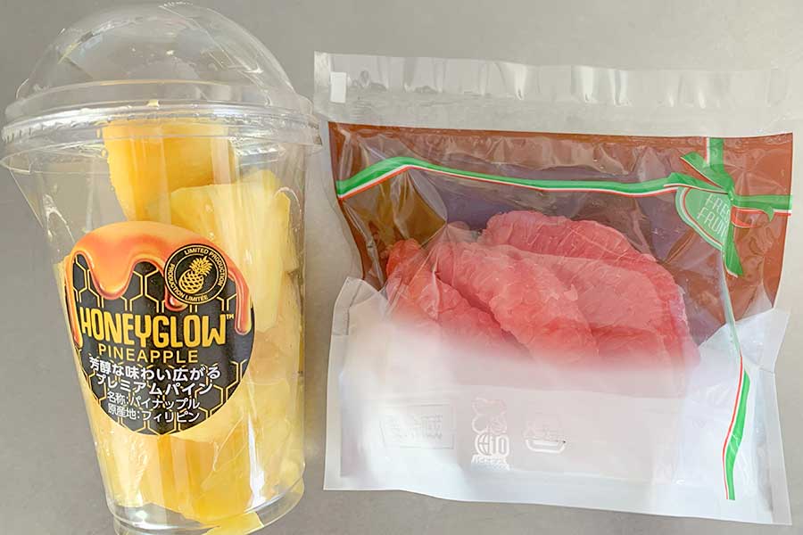 コンビニエンスストアなどでも手軽に購入できるカットフルーツ（写真はイメージ）【写真：Hint-Pot編集部】