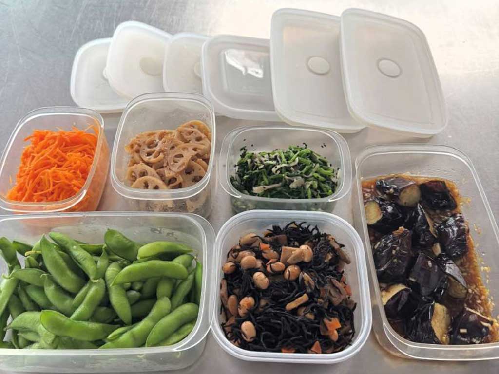 久しぶりに再開された、滝沢眞規子さんの作り置き(スクリーンショット)