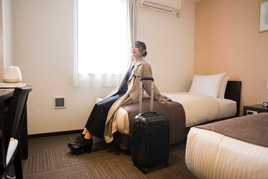 ホテル宿泊時は、備品の取り扱いに注意が必要（写真はイメージ）【写真：写真AC】