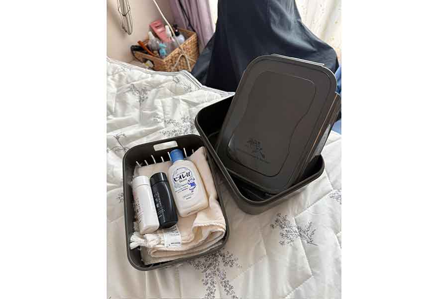 銭湯めぐりの相棒に【写真提供：こち（@cochi_wan）さん】