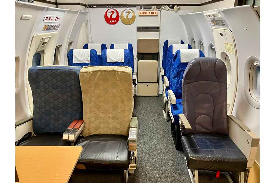 自宅に再現された機内の様子。細部にわたってこだわりが【写真提供：投稿者さん】