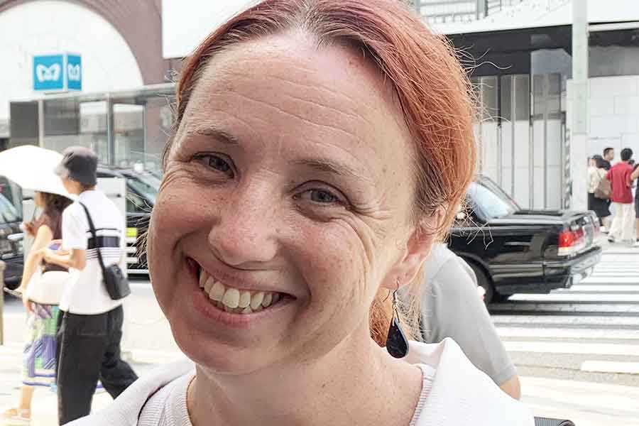 イギリス人のステイシーさん【写真:Hint-Pot編集部】