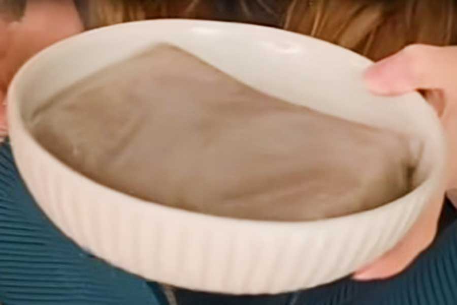 初めて見るこんにゃくに困惑（スクリーンショット）