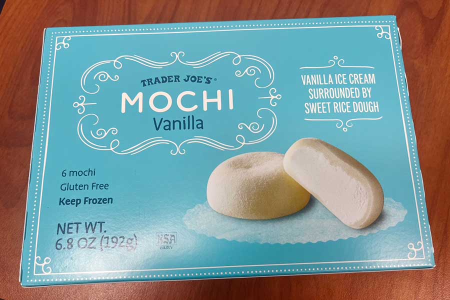 アメリカで売られていた「MOCHI」と呼ばれるアイス【写真：Yo】