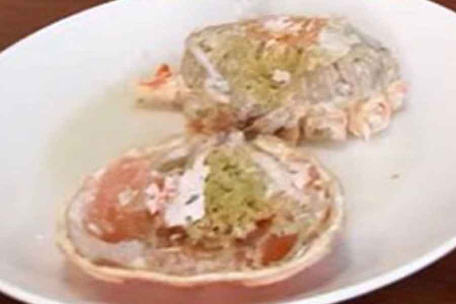 初めて見たカニみそに衝撃（スクリーンショット）