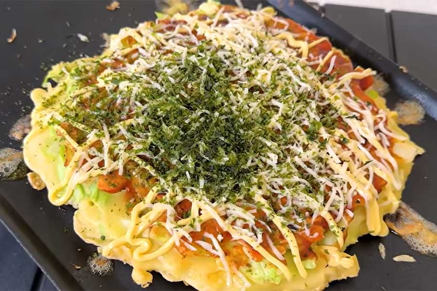 フランス人家族がお好み焼きを大絶賛（スクリーンショット）