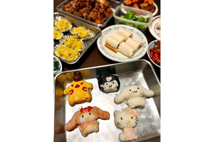 製作途中の様子。キャラを忠実に再現 【写真提供：もも（@momo_diary_31 4）さん】