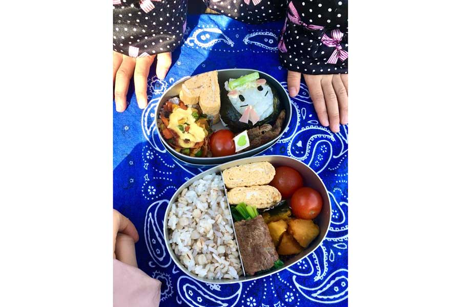 5年前に作った「禰豆子弁当」【写真提供：もも（@momo_diary_314）さん】