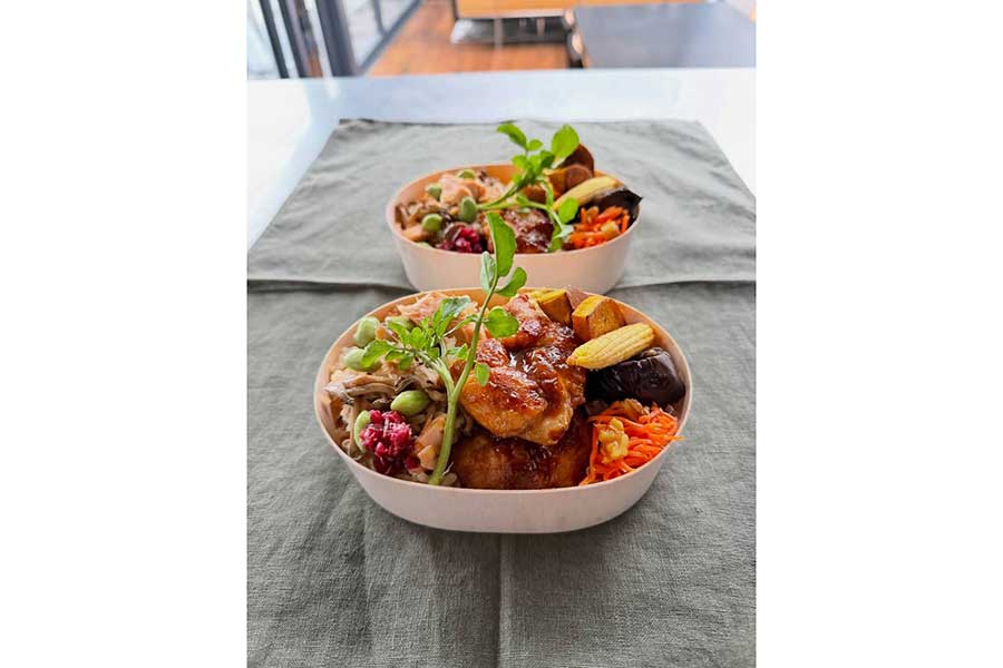 滝沢眞規子さんが作ったお弁当（スクリーンショット）